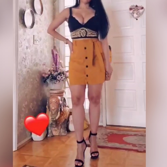 NWT Joie suede skirt - Picture 3 of 5